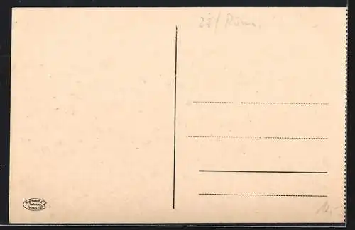 AK Galatz, Strassenpartie mit Geschäften