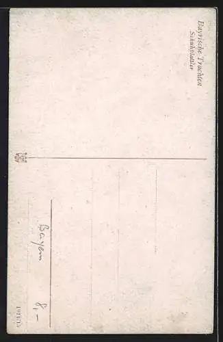 AK Bayerische Trachten, Schuhplattler