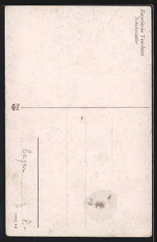 AK Bayerische Trachten - Schuhplattler