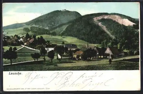 AK Waltersdorf / Lausche, Ortsansicht