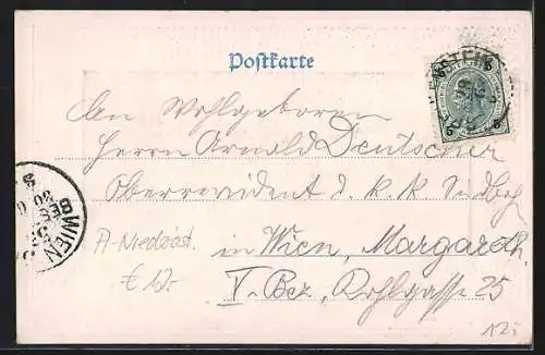 AK Hadersfeld bei Greifenstein, Ortspartie