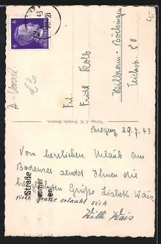 AK Bregenz, Pfarrkirche mit Anlagen