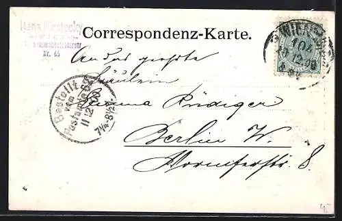 AK Jenbach, Ortsansicht mit Bergen