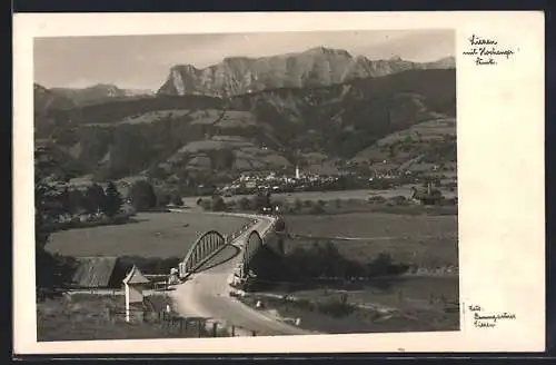 AK Liezen /Stmk., Teilansicht mit Hochanger