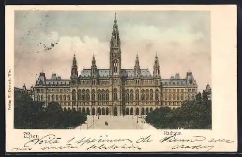 AK Wien, Weg zum Rathaus