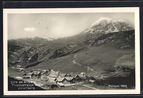 AK Zürs am Arlberg, Flexenstrasse
