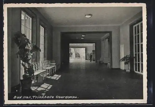 AK Bad Hall /Oberdonau, Trinkhalle, Innenansicht