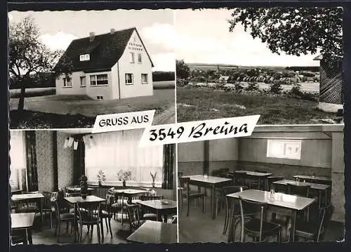 AK Breuna, Gaststätte und Pensionshaus, Inh. H. Rumpf