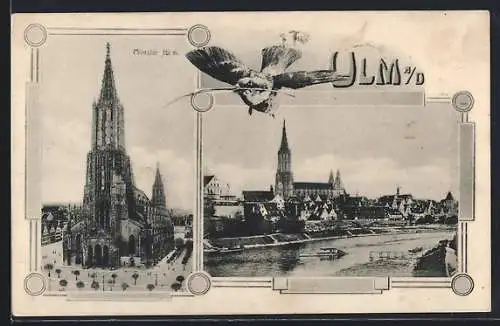 AK Ulm, Münster und Donau