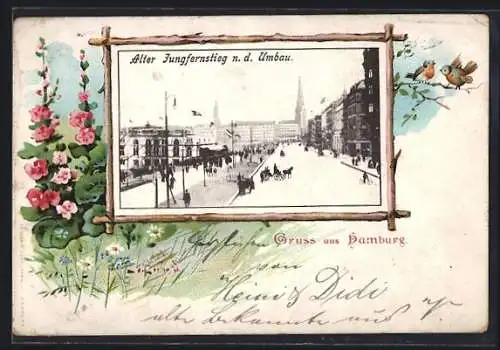 AK Hamburg-Neustadt, Alter Jungfernstieg n.d. Umbau