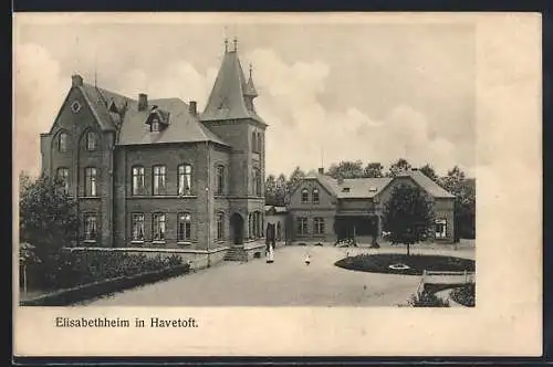 AK Havetoft, Blick auf das Elisabethheim