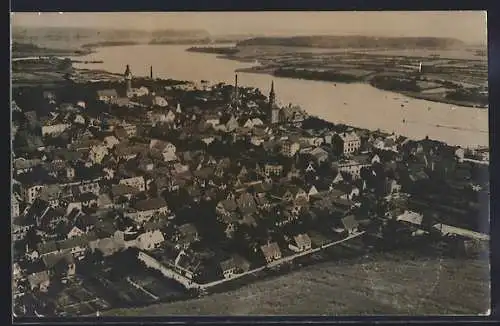 AK Kappeln /Schlei, Ortsansicht aus der Luft