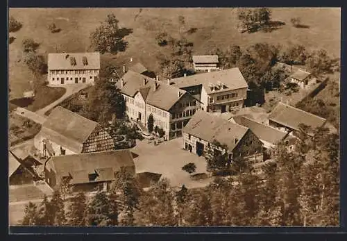 AK Erlach /Backnang, Blick auf die Arbeiterkolonie