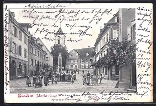 AK Kandern, Marktplatz