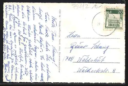 AK Munzingen bei Freiburg, Ph. Schopp Gemischtwaren und Kirchpartie