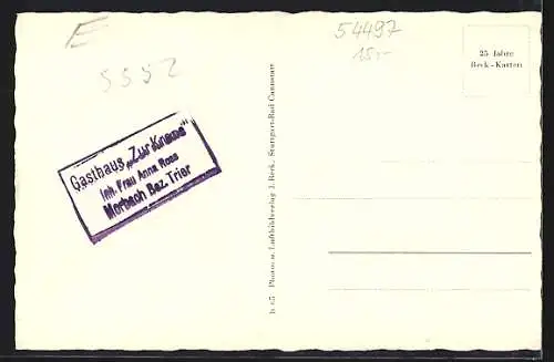 AK Morbach / Hunsrück, Totalansicht und Ortspartien