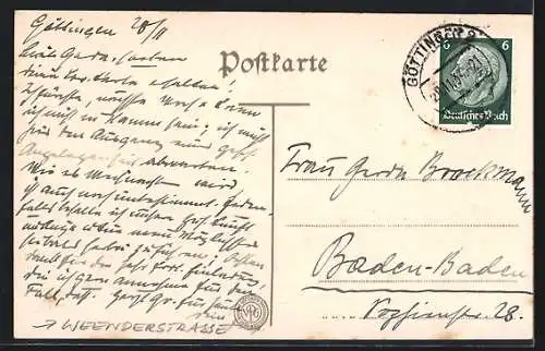 AK Göttingen, Weenderbummel in der Weenderstrasse