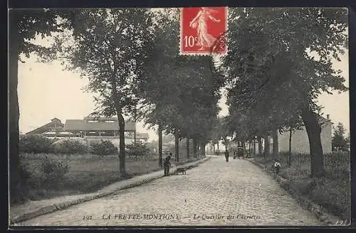 AK La Frette-Montigny, Le Quartier des Carrières