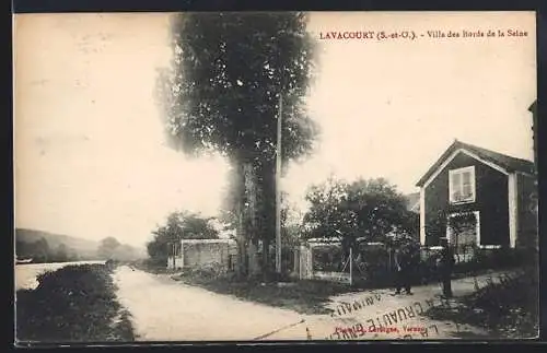 AK Lavacourt, Villa des Bords de la Seine