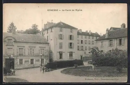 AK Gonesse, Le Parvis de l`Église