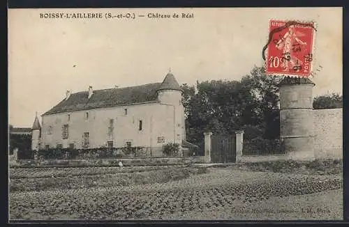 AK Boissy-l`Aillerie, Château de Réal