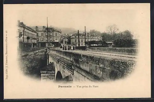 AK Parmain, Vue prise du Pont