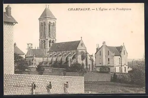 AK Champagne, L`Église et le Presbytère