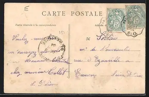 AK Fontenay-lez-Louvres, Vue générale