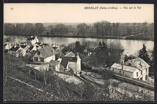 AK Herblay, Vue sur le Val
