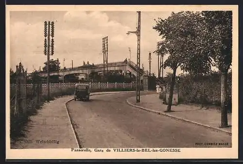 AK Villiers-le-Bel, Passerelle de la gare de Villiers-le-Bel-Gonesse
