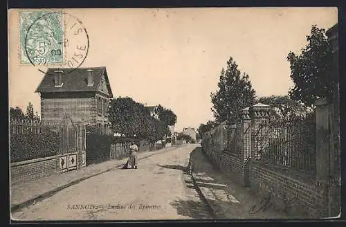 AK Sannois, Entrée des Epinettes