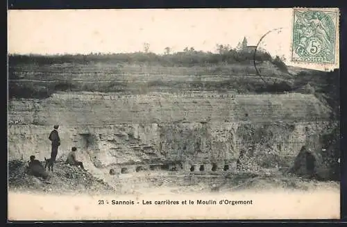AK Sannois, Les carrières et le Moulin d`Orgemont