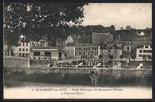 AK Beaumont-sur-Oise, Stade Nautique de Beaumont-Persan et Caneton-Club