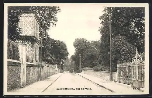 AK Montmorency, Rue de Paris