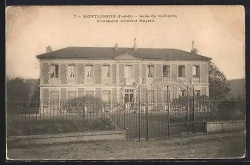 AK Montlignon, Asile de vieillards Fondation Armand Hayem