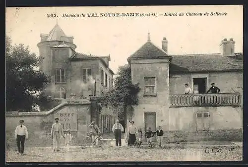 AK Val Notre-Dame, Entrée du Château de Bellevue