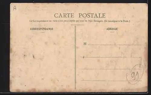 AK La Roche-Guyon, Vue d`ensemble sur l`église et le pont suspendu