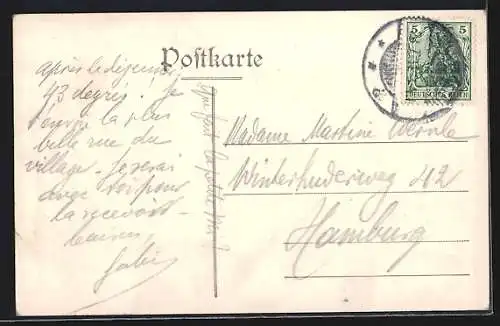 AK Schöppenstedt, Partie in der Stobenstrasse