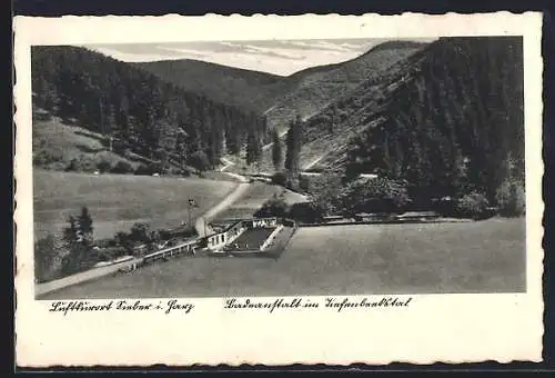 AK Sieber i. Harz, Badeanstalt im Tiefenbachtal