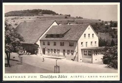 AK Aispel, Gasthaus Zum Deutschen Adler