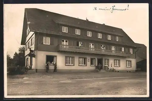 AK Herzogsweiler, Gasthaus und Pension zum Hirsch