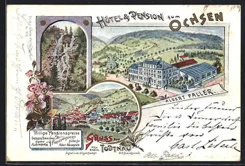 AK Todtnau, Hotel & Pension zum Ochsen