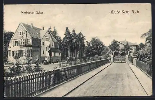 AK Grube Ilse /N.-L., Direktions-Villen