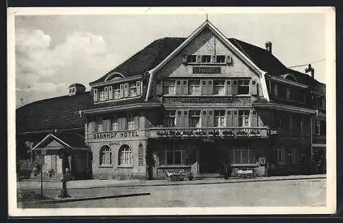 AK Weil am Rhein, Bahnhof-Hotel
