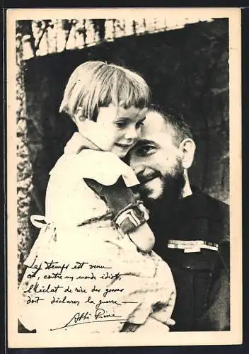 AK Le temps est venu où..., Abbé Pierre