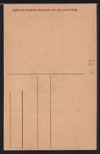 AK Der Komponist Johann Strauss mit seiner Violine