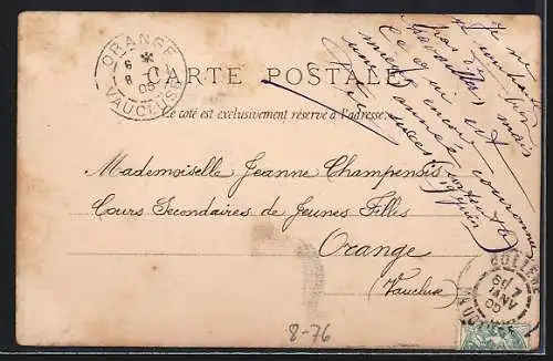 AK La Peche de la Crevette, Krebsfischer