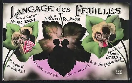 AK Sprache der Blätter, Liebespaar