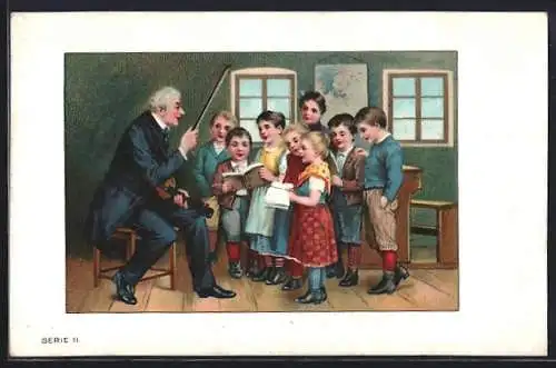 Künstler-AK Reklame für Nestlé-Milchpulver