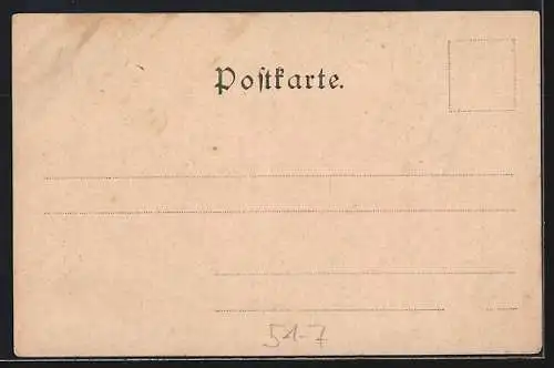 AK Schwäbin in Volkstracht